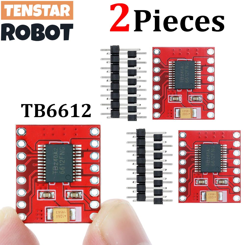 Microbit Robot - TENSTAR 2pcs TB6612 Dual Motor Driver
