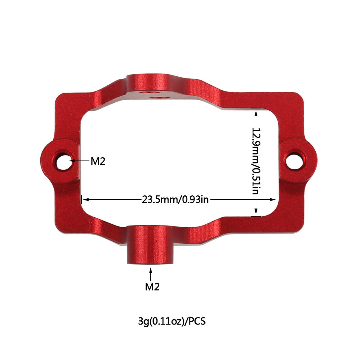 Aluminum CNC TRX4M Servo Mount - Servo Bracket ulasan dan harga