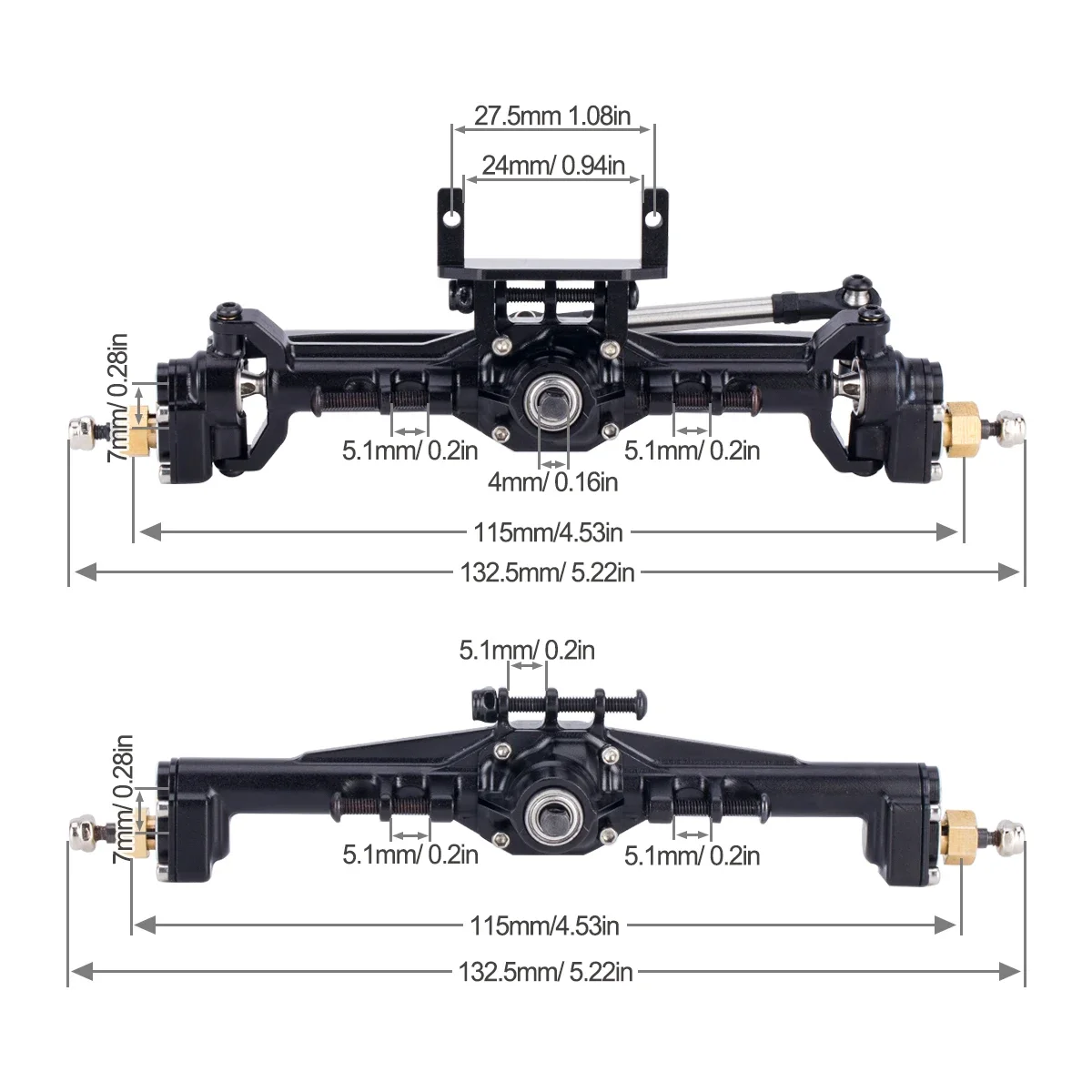 Aluminum CNC Portal Axles +10m - Servo Bracket ulasan dan harga