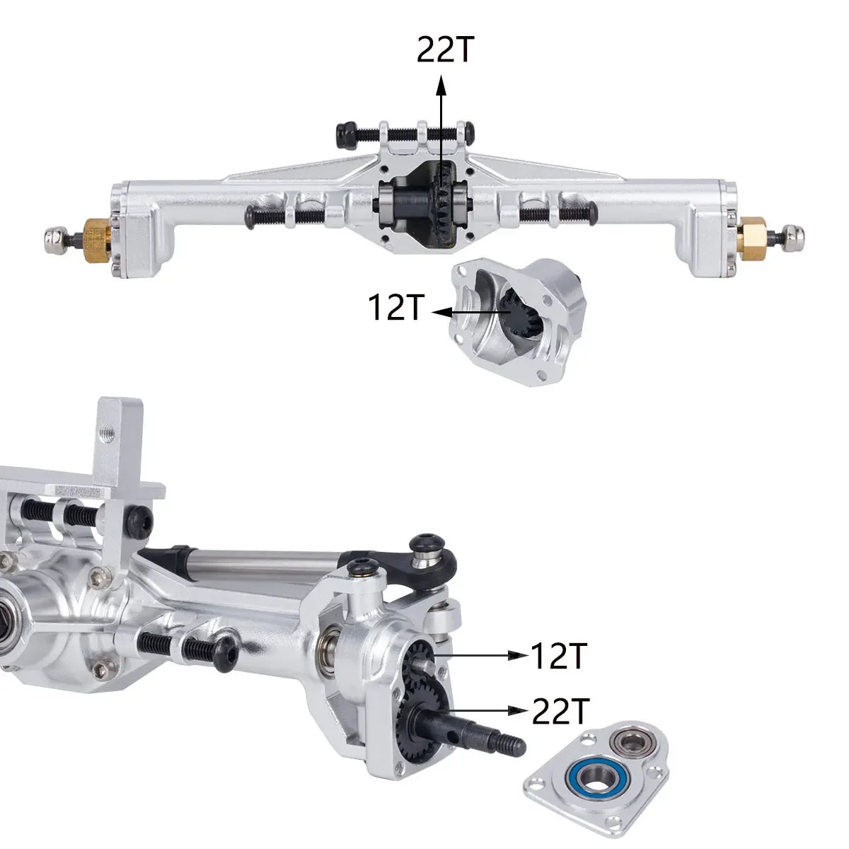 Aluminum CNC Portal Axles +10m - Servo Bracket ulasan dan harga