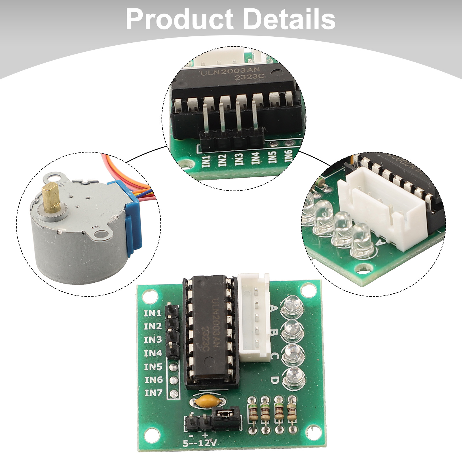 5V 4-Phase Stepper Motor 28BYJ - 28Byj-48 ulasan dan harga