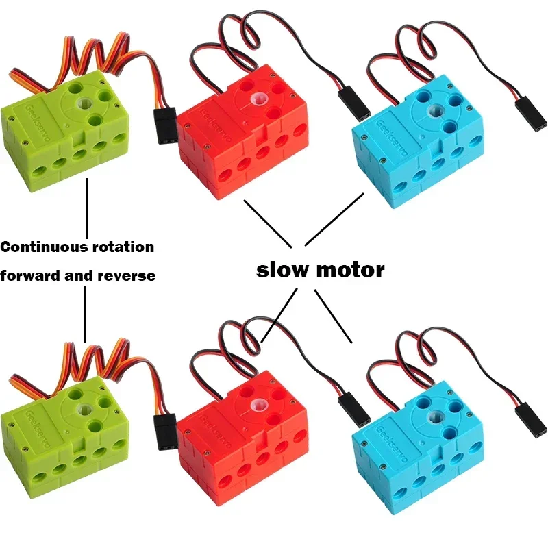 4PCS Continuous Rotation Servo - Microbit ulasan dan harga