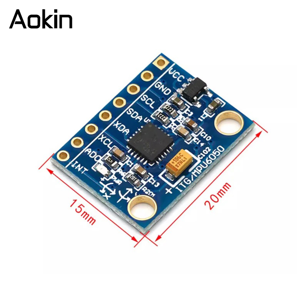 1/5/10pcs GY521 GY-521 MPU6050 - Accelerometer Mpu6050 ulasan dan harga