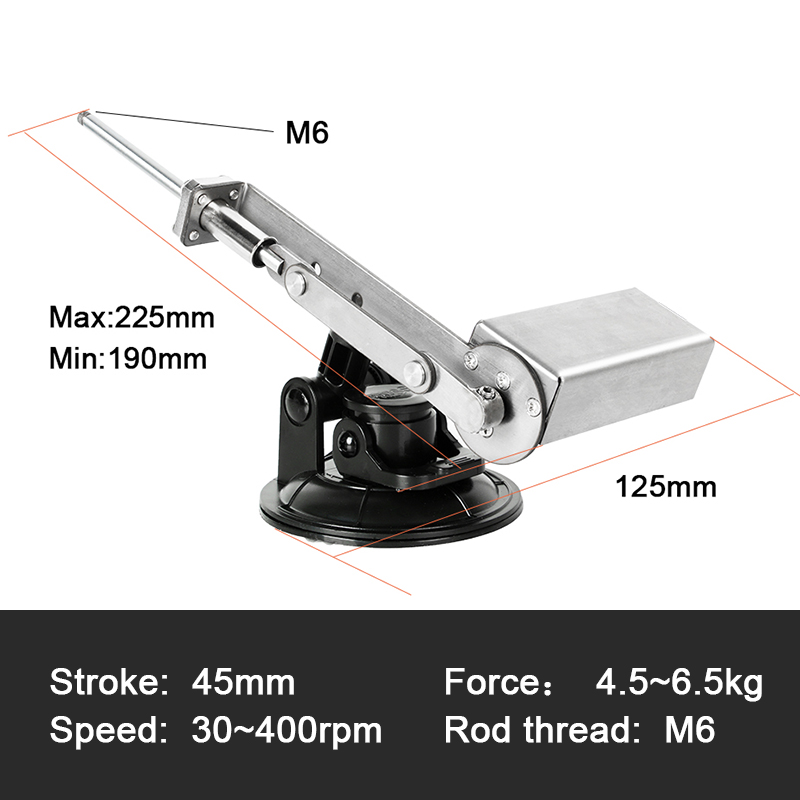 DC 24V Telescopic Linear Actua - Geared Motor ulasan dan harga