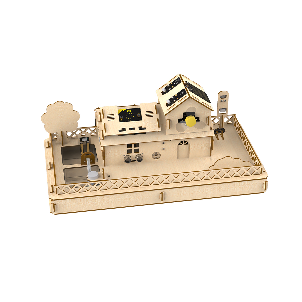 Hiwonder IoT Smart House Kit w - Microbit Robot ulasan dan harga