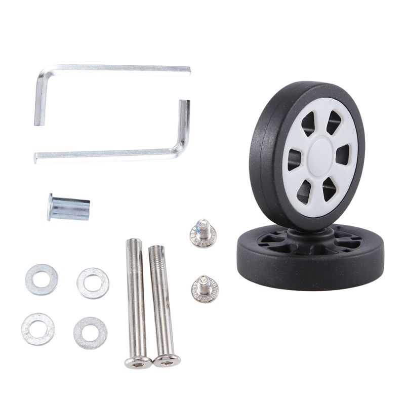 ABQR 55X12mm Luggage Wheels Re - Caster Wheel ulasan dan harga
