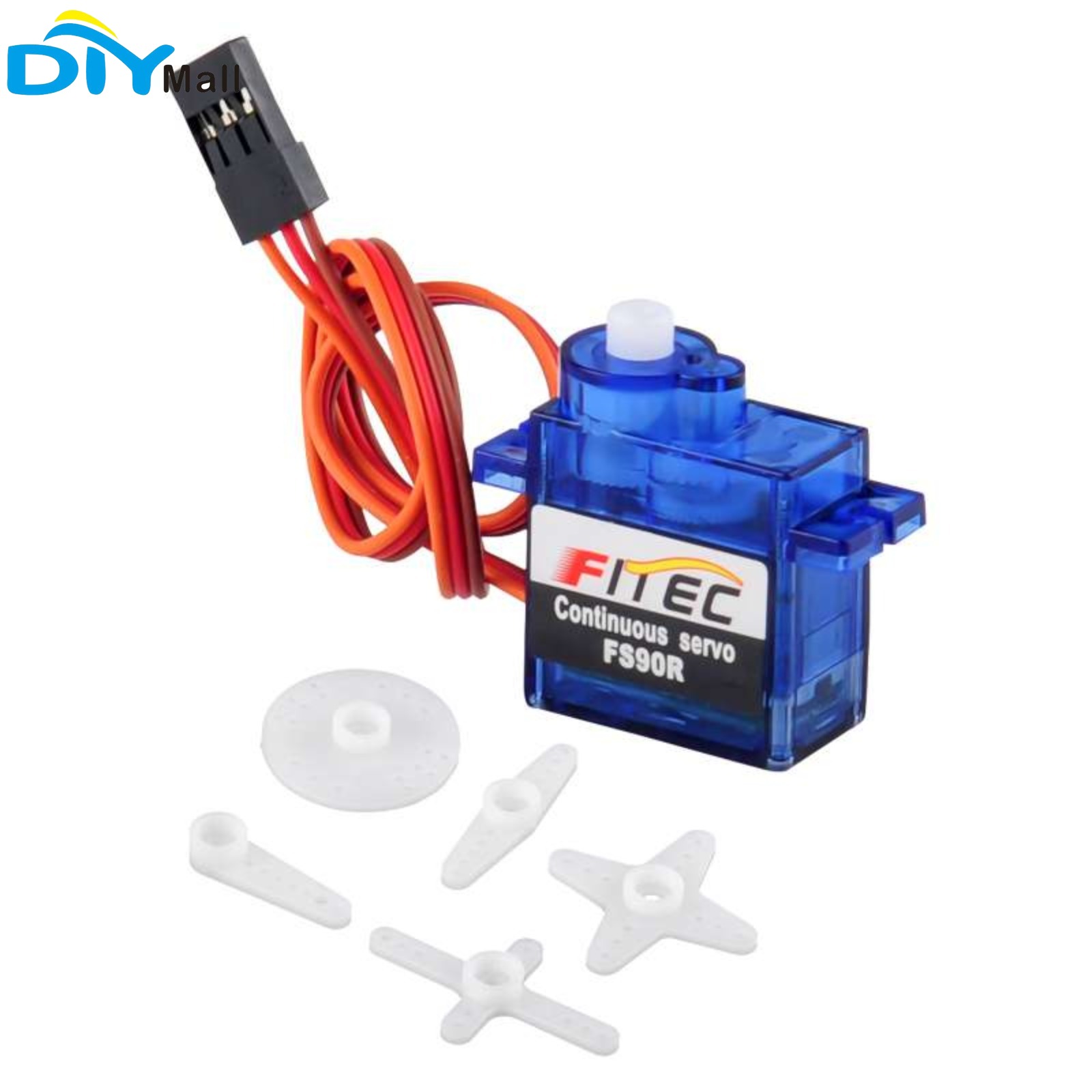 FS90R 9g Servo 360 Degree Cont - Arduino Robot ulasan dan harga