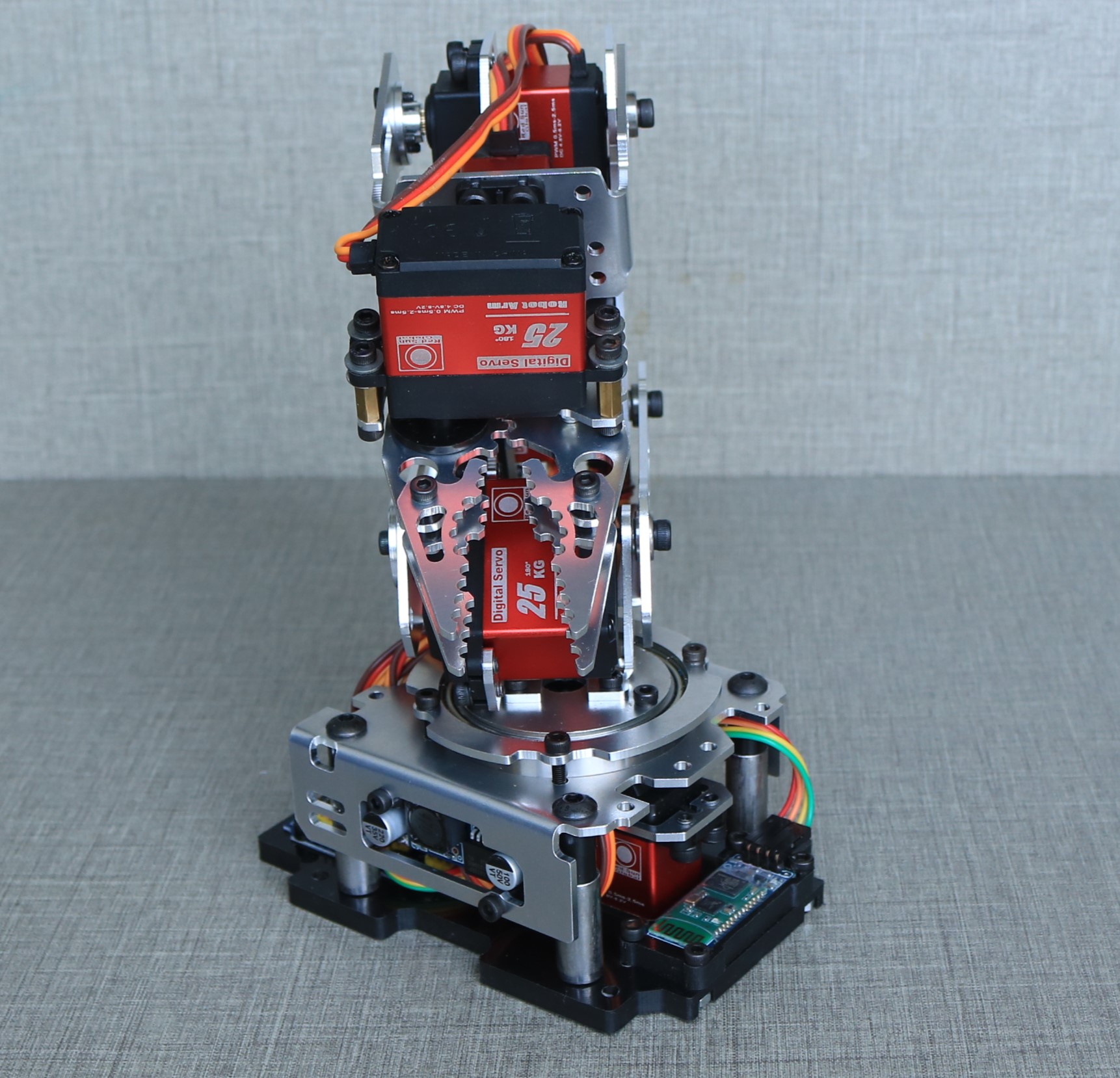 6 Axis Metal Robotic Arm Mobil - Robot Arm Kit ulasan dan harga
