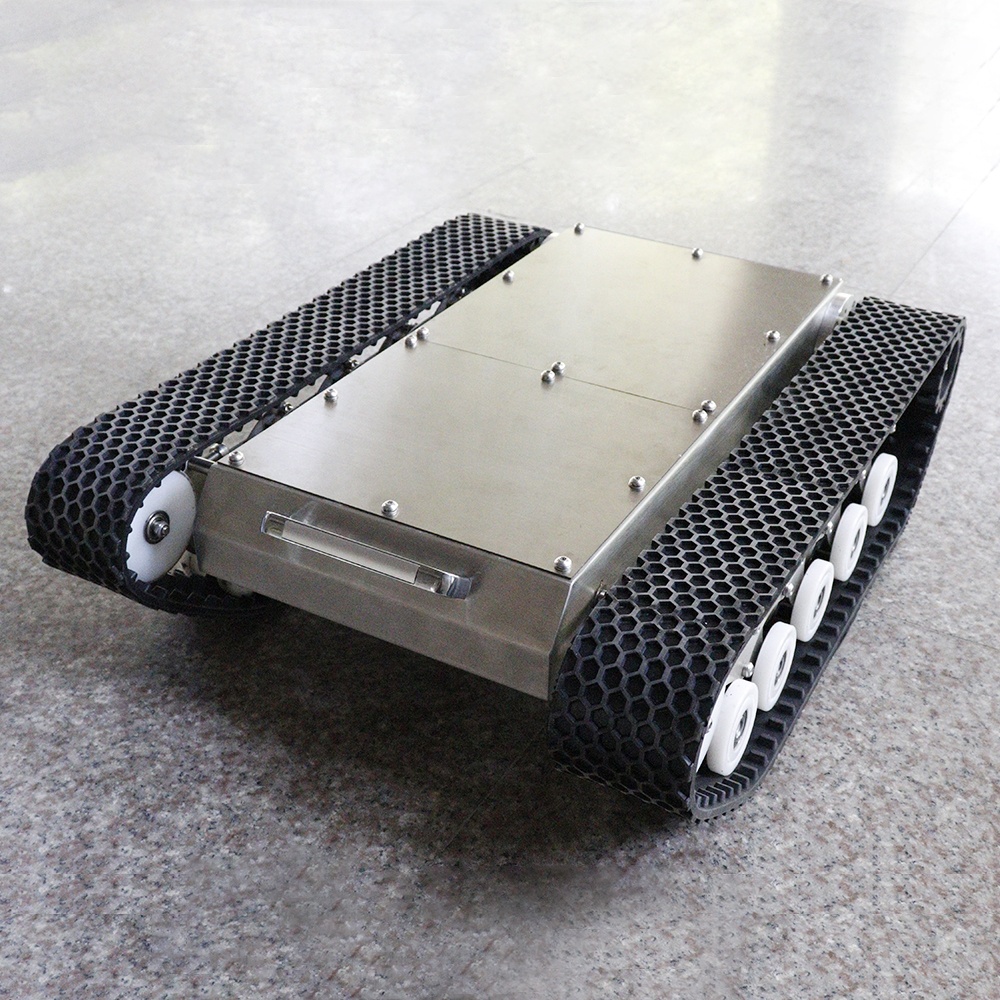 Rubber Track Robot Chassis Pla - Robot Track ulasan dan harga