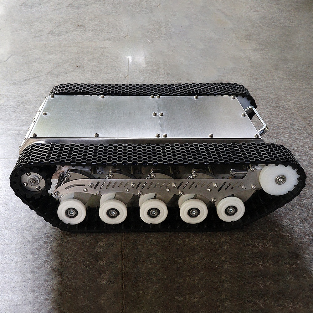 Rubber Track Robot Chassis Pla - Robot Track ulasan dan harga
