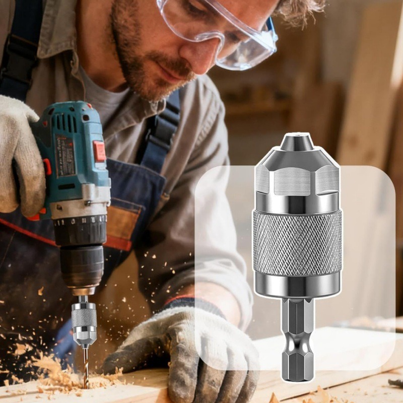 Drill Chuck Keyless Screwdrive - Microbit ulasan dan harga