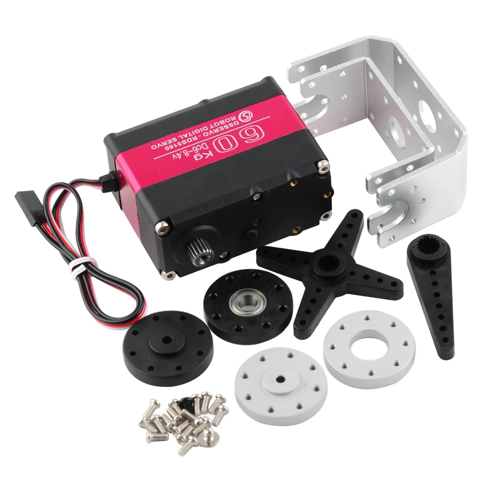 RDS5160 SSG 60kg Digital Robot - Servo Bracket ulasan dan harga