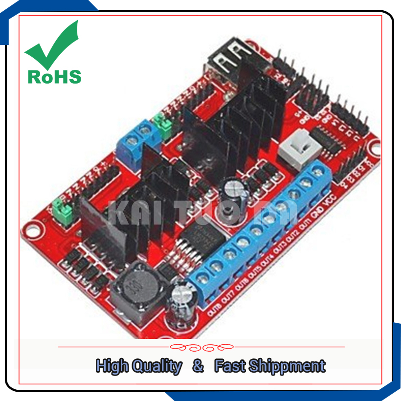L298N V3 / four 4 DC stepper m - L298N Module ulasan dan harga