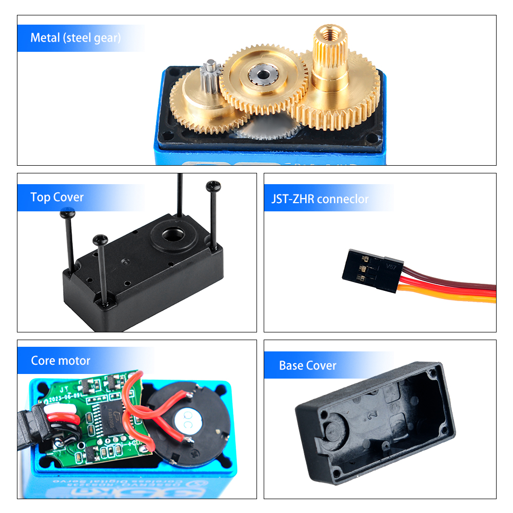 RDS3235 Digital Servo 35KG Cor - Servo Bracket ulasan dan harga