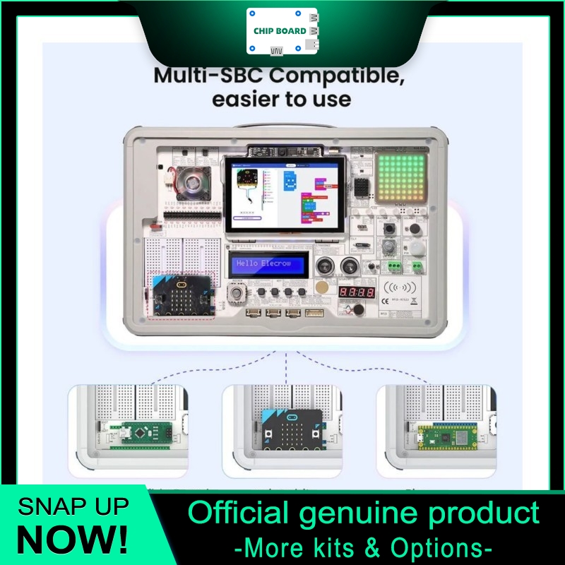 Elecrow Crow Pi 3 AI Developme - Microbit ulasan dan harga