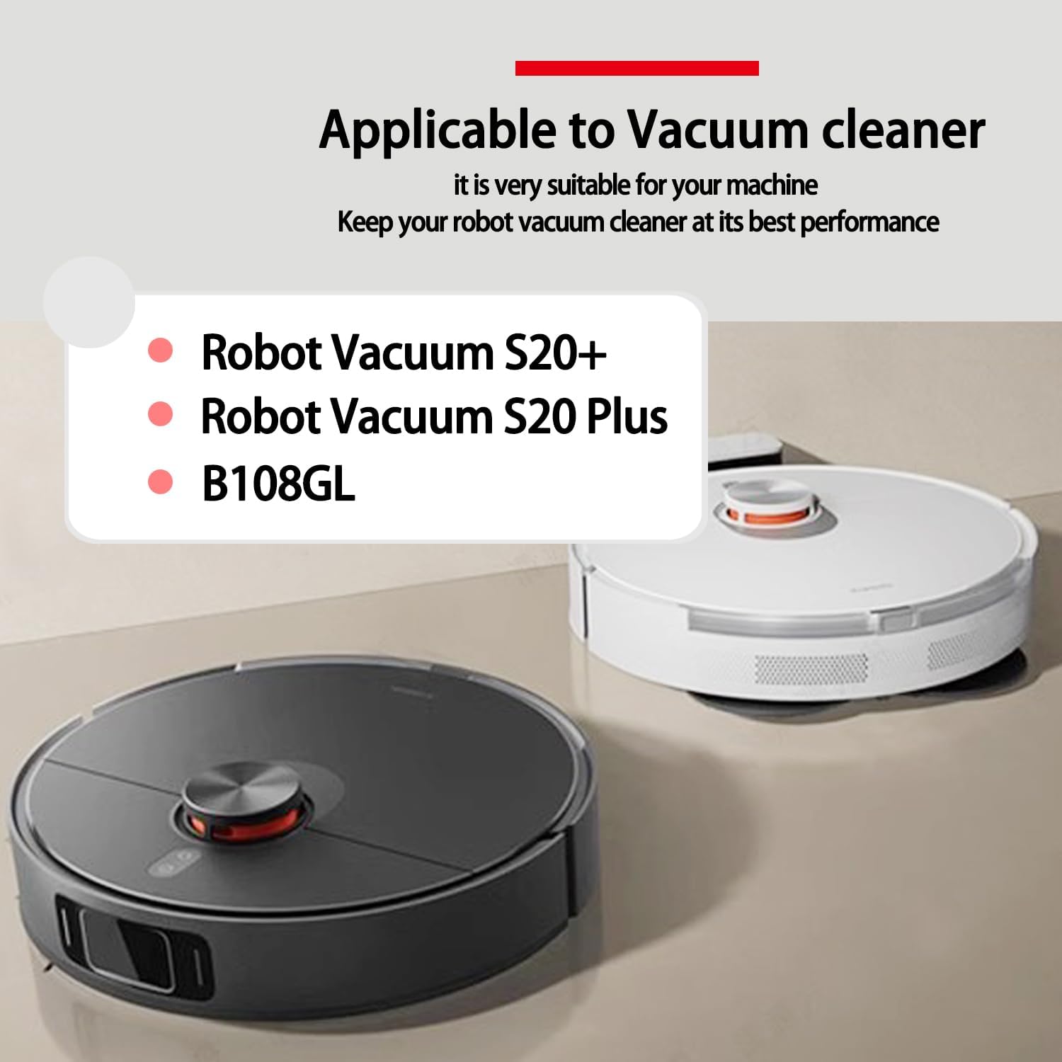 For Xiaomi S20 Plus/S20+/B108G - Robot Vacuum ulasan dan harga