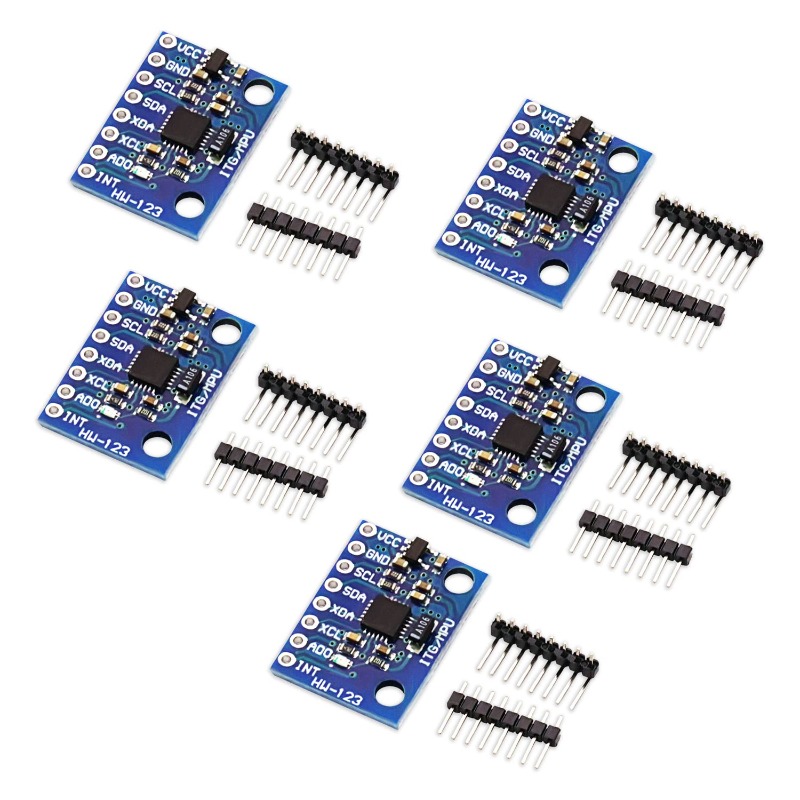 5Pcs GY-521 MPU-6050 MPU6050 A - Accelerometer Mpu6050 ulasan dan harga
