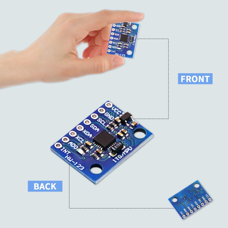 5Pcs GY-521 MPU-6050 MPU6050 A - Accelerometer Mpu6050 ulasan dan harga
