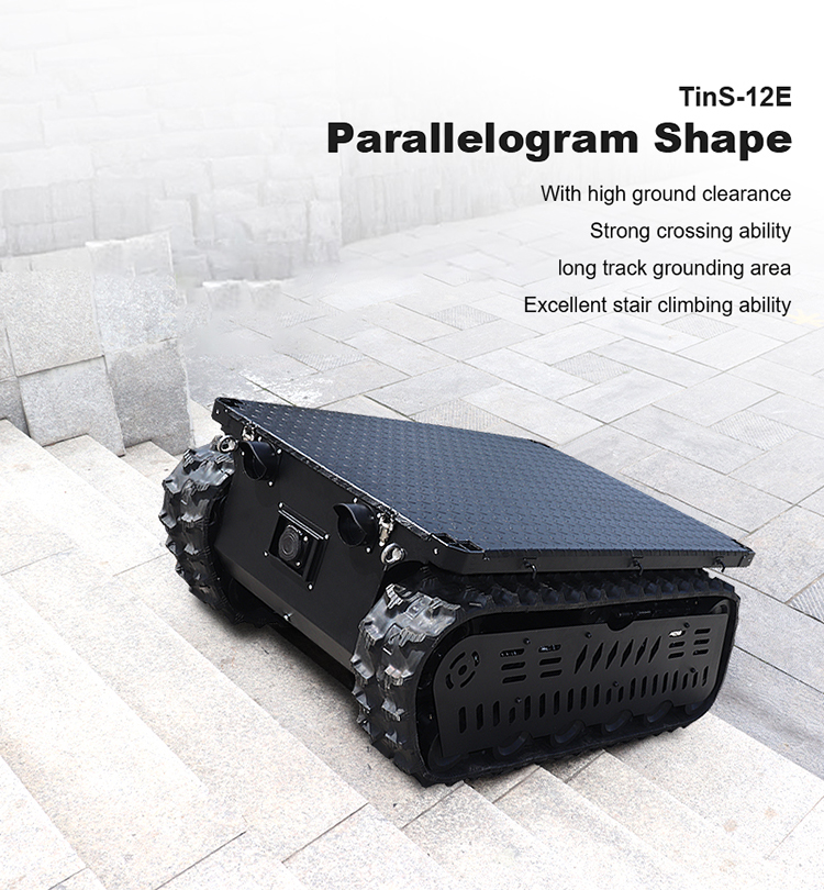 300 600kg Load RC Tank Crawler - Robot Track ulasan dan harga