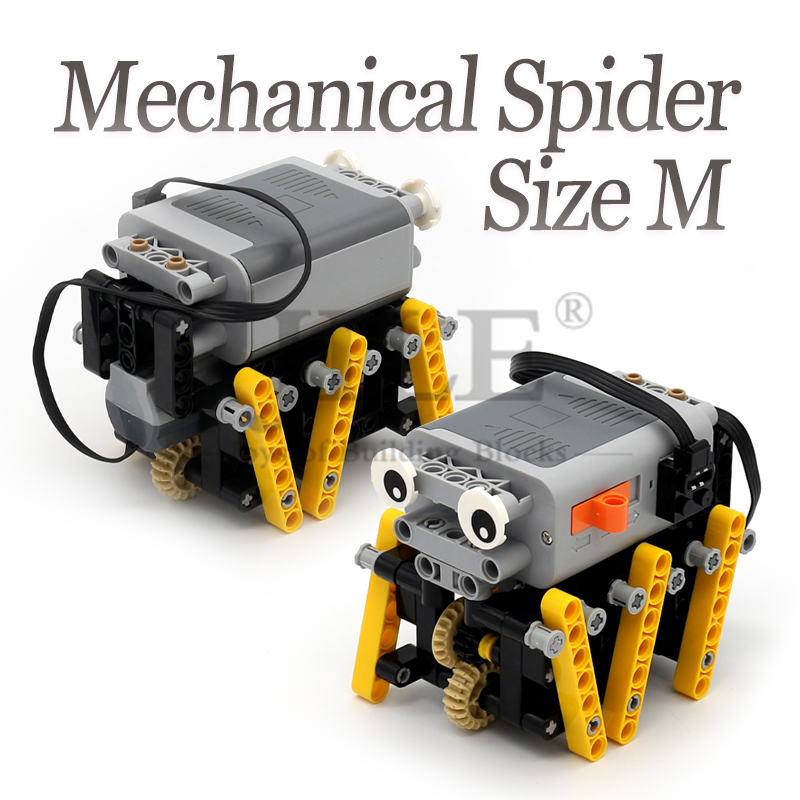 Moc Technical Mechanical Spide - Line Follower Robot ulasan dan harga