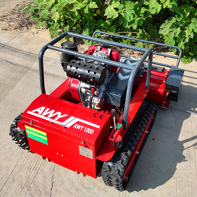 Customized Mini  Flail Mower 8 - Robot Remote Control ulasan dan harga