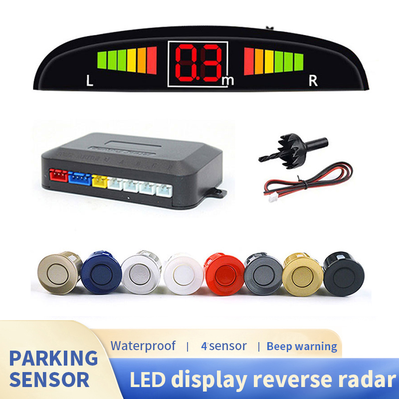 Car LED Digital Screen Parking - Infrared Obstacle Sensor ulasan dan harga