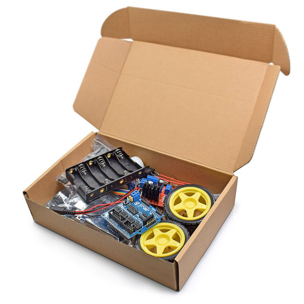Modular Robot Car Chassis Kit  - Line Follower Robot ulasan dan harga
