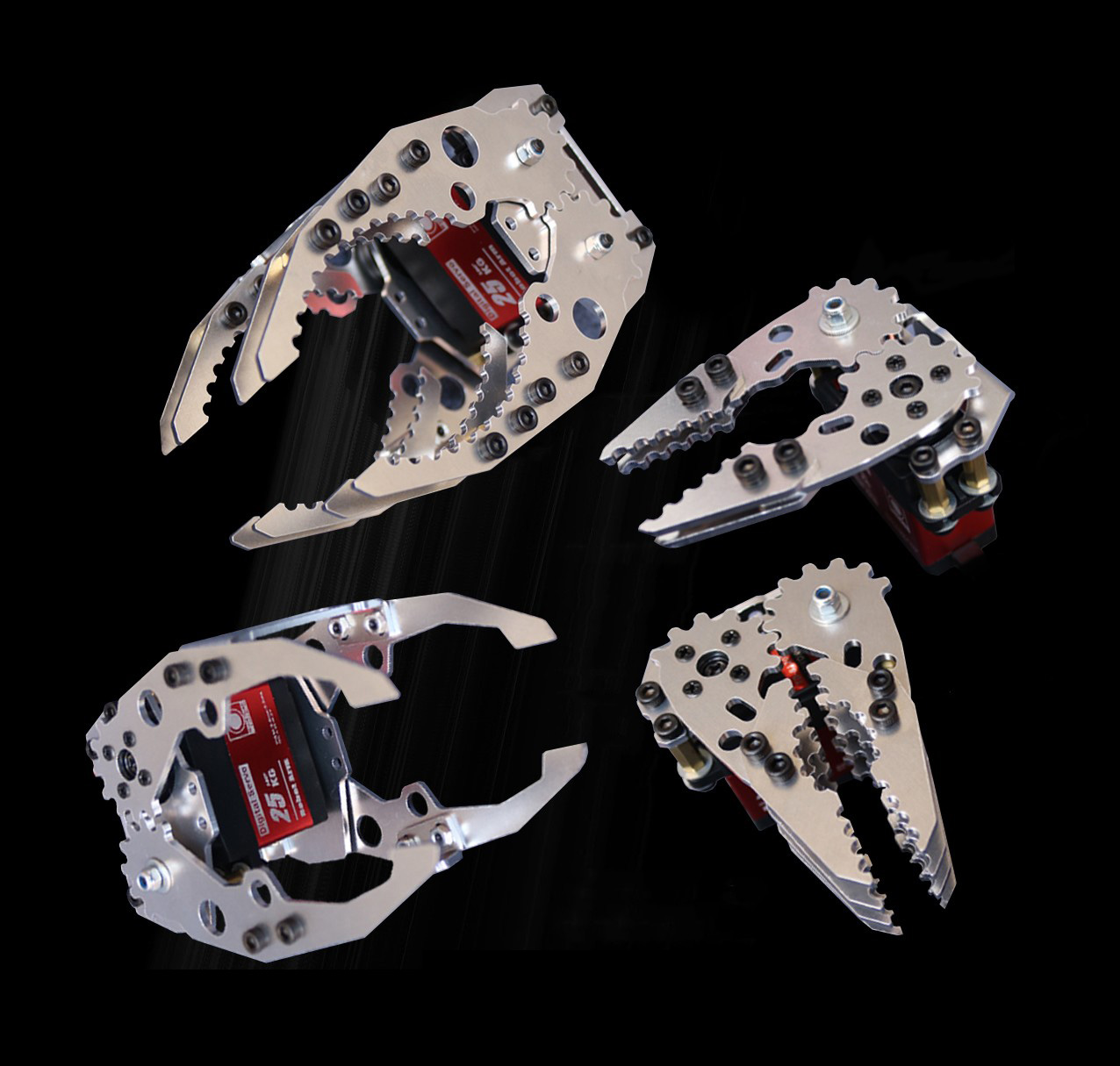 Metal Mechanical Gripper Hand  - Robot Arm Kit ulasan dan harga