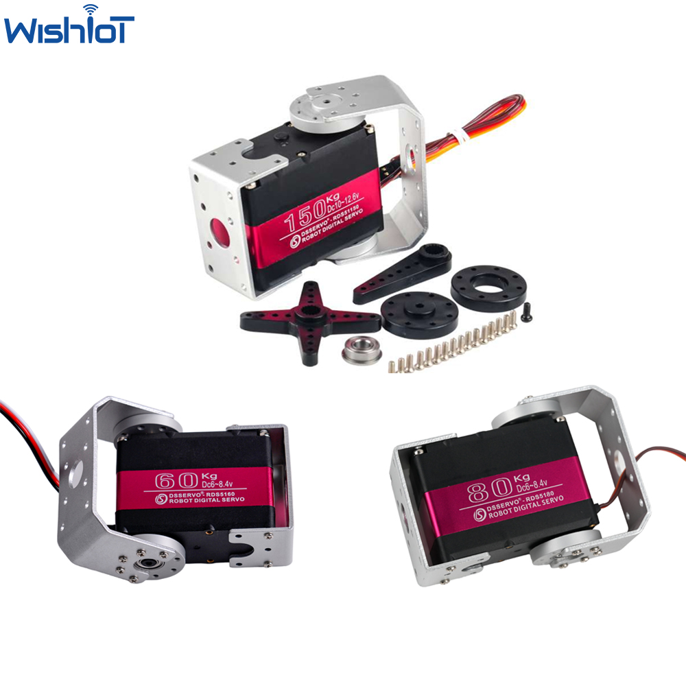 150kg 80kg 60kg Digital Servo  - Servo Bracket ulasan dan harga