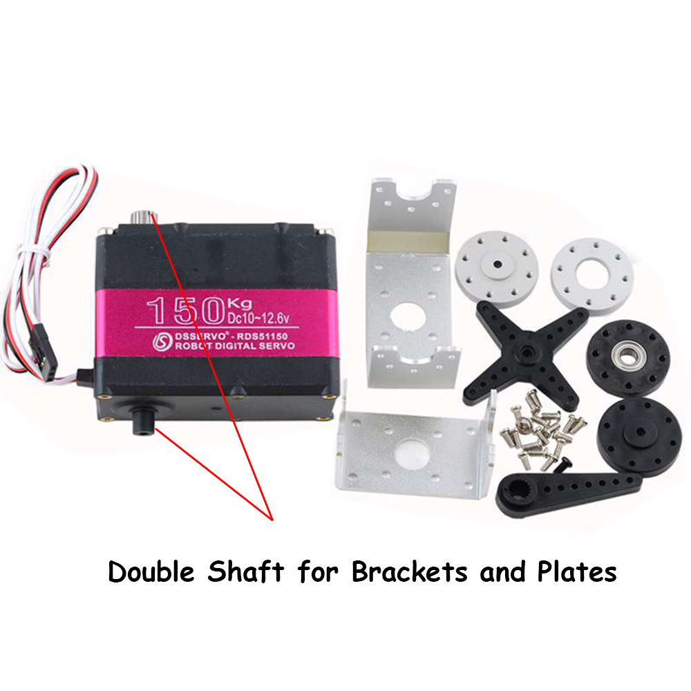 150kg 80kg 60kg Digital Servo  - Servo Bracket ulasan dan harga