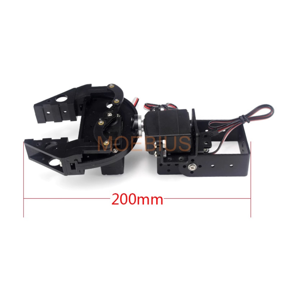 2 DOF Robot Arm Claw Gripper M - Robot Arm Kit ulasan dan harga