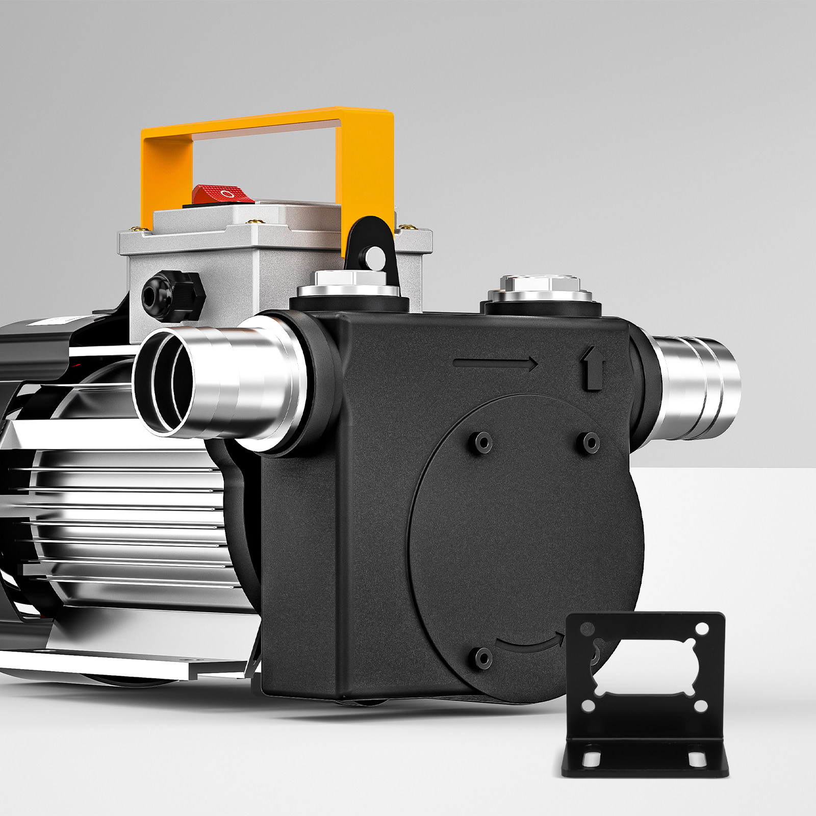 Heavy Duty Steel L Shaped Moto - Geared Motor ulasan dan harga
