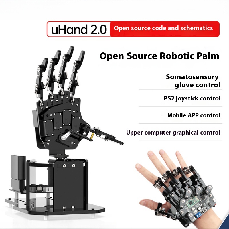 Bionic Robotic Hand Palm UHand - Arduino Robot ulasan dan harga