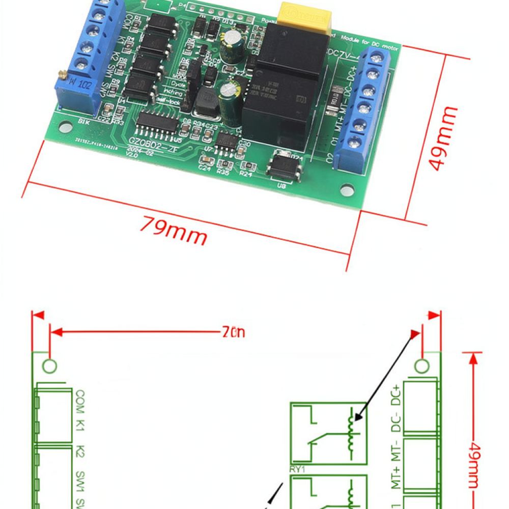 Industrial DC Motor Controller - Dc Motor 12V ulasan dan harga