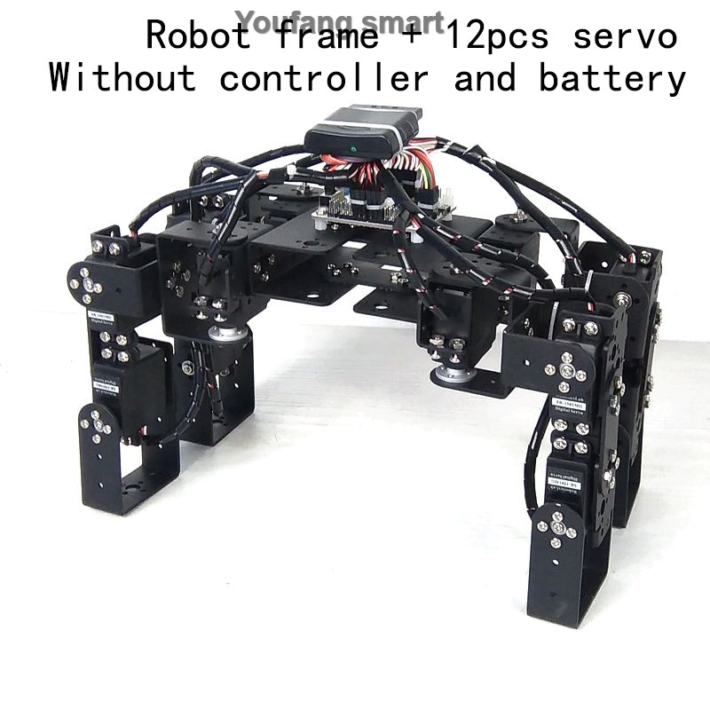 12 DOF Quadruped Robot Dog wit - Robot Arm Kit ulasan dan harga
