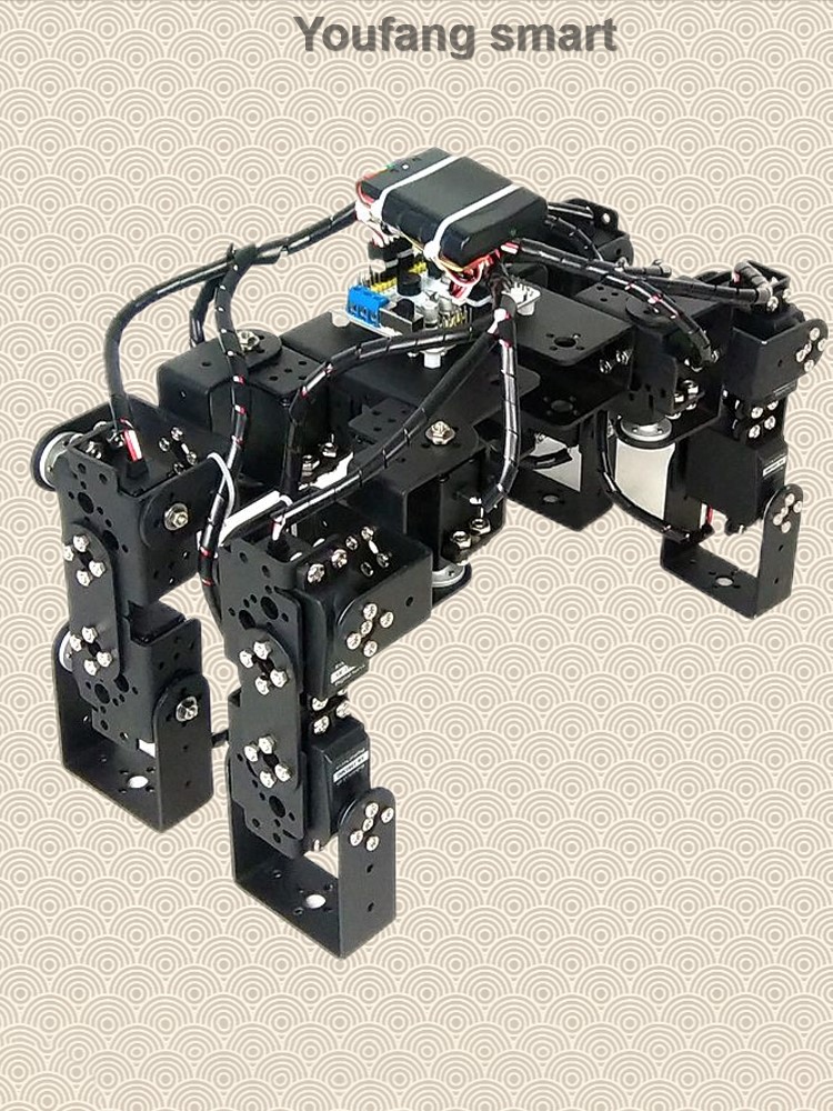 12 DOF Quadruped Robot Dog wit - Robot Arm Kit ulasan dan harga