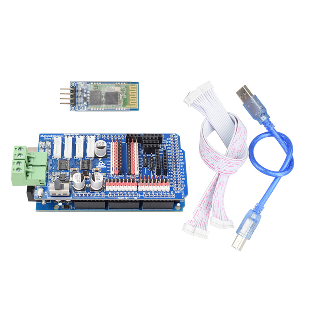 Arduino Mega2560 RC Control 4W - Robot Arm Kit ulasan dan harga