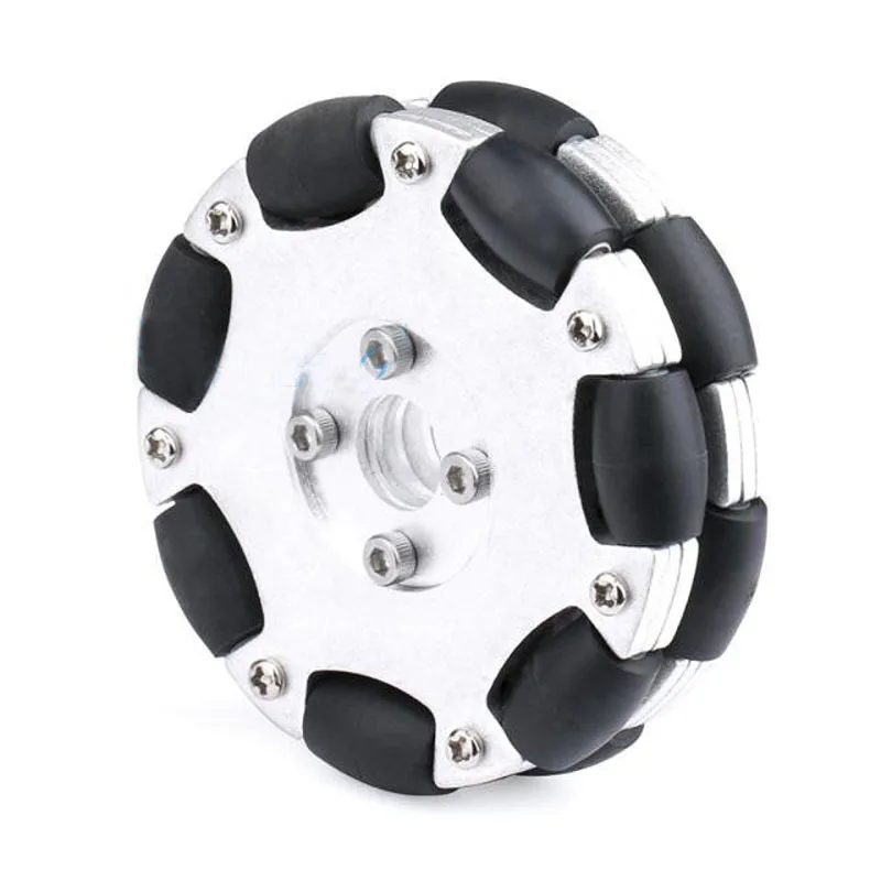 82mm Aluminum Double  Omni-Dir - Omni Wheel ulasan dan harga